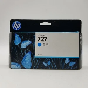 Cartucho de tinta original HP 727 cian rendimiento estándar (B3P19A) caducado octubre 2018 - Imagen 1 de 7