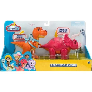 Dino Ranch Deluxe Dino Figura Pack Dinosaurio Galleta y Angus T-Rex y Angus - Imagen 1 de 7