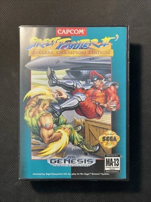 Street Fighter II: Edición Especial Campeón - Sin Manual - Estuche y Juego - Limpio Foto 1 de 4
