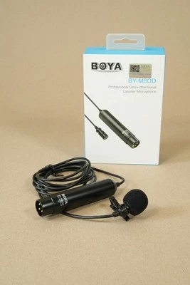 Boya BY-M8OD Professional Lavalier Ansteck Mikrofon Omni XLR 48V - Bild 1 von 4