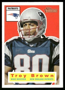 #90 Troy Brown 2001 Topps Heritage - Picture 1 of 2