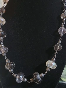 Collar de cuentas enjauladas vintage 18 pulgadas 0210 - Imagen 1 de 6