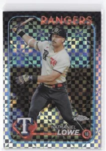 2024 Topps cromo Nathaniel Lowe #252 X-Fractor - Imagen 1 de 2