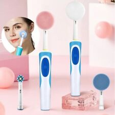 Silicone Replacement Brush Heads Face Skin Care Toothbrush Head for Oral-B