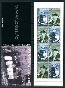Below face P33 Faroer Isl 2000 Booklet MNH Persons Education 36 DKK - Picture 1 of 1