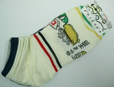 6 Pair Friends Socks Women's Ankle Central Perk Lobster On A Break Couch Goose - Image 1 of 4