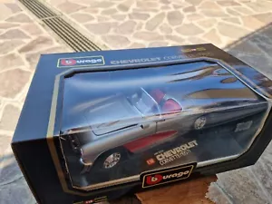 Chevrolet Corvette 3024 (1957) Modelo Burago Escala 1/18 De Colección Nuevo - Imagen 1 de 4