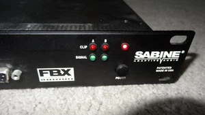 Sabine GRQ-3102S Adaptive Audio Graphi-Q All Digital EQ FBX Compressor Delay - Picture 1 of 10