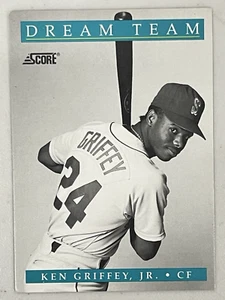 1991 Score Baseball Card #892 Ken Griffey Jr. Dream Team - Picture 1 of 2