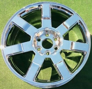 Factory Cadillac Escalade 22 Wheel OEM GM Spec NEW 2010-14 Chrome 5309 88967402 - Picture 1 of 12