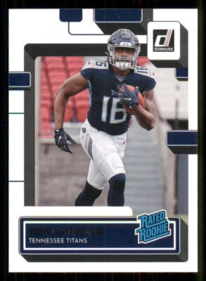 2022 Donruss #312 Treylon Burks RR RC - Image 1 of 2