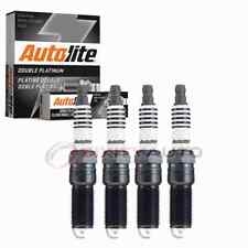 4 pc Autolite Double Platinum Spark Plugs for 2005-2006 Pontiac Pursuit 2.2L jk