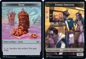 Food 011 Zombie Employee 006 Creature Foil MTG Unfinity UNF - Bild 1 von 1