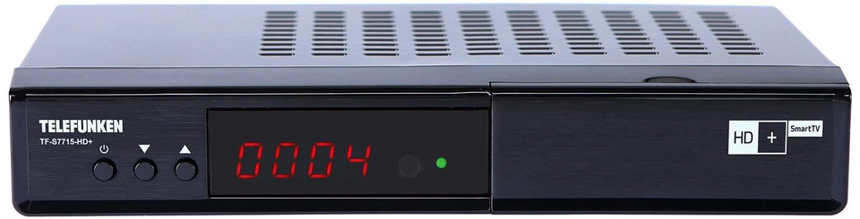 Telefunken TF-S7715-HD+ Sat-Receiver Full HD DVB-S2 digital TV Receiver HD+ HDMI - Bild 1 von 4