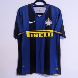 Inter Milan Adriano 2008/09 Retro Jersey Men's M - Picture 1 of 2