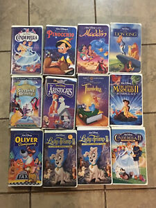 RARE Disney VHS Movies