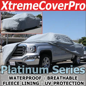 2020 2021 GMC SIERRA 1500 Double Cab 6.5FT Box WATERPROOF CAR COVER - Picture 1 of 11