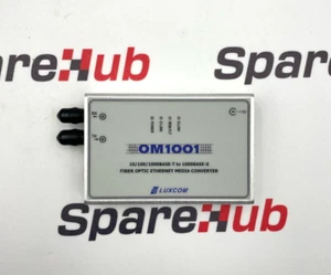 LUXCOM OM1001-LX-ST Glasfaser Ethernet Medienkonverter - Bild 1 von 8