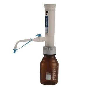 Dispenser Bottiglia con Bottiglia Media Vetro Ambrato (1-5 ml) - Foto 1 di 4