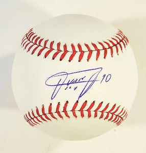 Yulieski Gurriel Autographed OML Baseball #2 Cuba Astros w/ Onyx Authentic COA - Picture 1 of 4