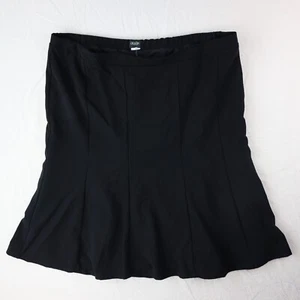 Olian Maternity Skirt Size 1X Classic Black Tulip Holiday Party Career Work New - Picture 1 of 7