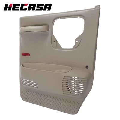 Front Left Interior Neutral Door Panel Trim Fit GMC Topkick Chevy Kodiak 2003-09 Foto 1 de 4