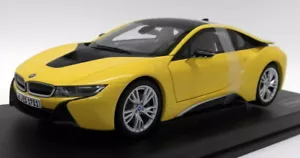 Paragon 1/18 Scale Diecast - PA-97087 BMW i8 Speed Yellow - Picture 1 of 5