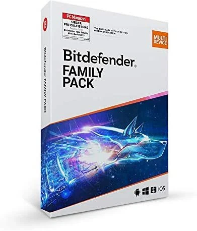 Bitdefender Family Pack 2025, 15 Geräte - 3 Jahre, Blitzversand - Bild 1 von 1