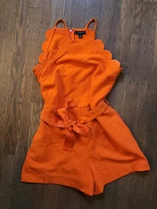 Victoria Beckham for Target Womens Romper XS Shorts Sleeveless Belted Beach New - Picture 1 of 5