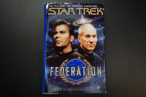 Star Trek FEDERATION Hardcover Book 1st edtion - Picture 1 of 1