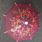 Small Lace Embroidered Parasol Umbrella for Wedding Party Decoration / 8