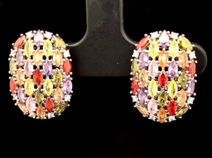 SCHMUCKJAGD OHRCLIPS MIT MULTI ZIRKONIA - Imagen 1 de 3