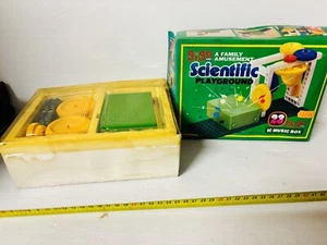 GIGO BLOCKS SCIENTIFIC PLAYGROUND Ic Music NUOVO SET  VINTAGE PERFECT!!!! - Imagen 1 de 5