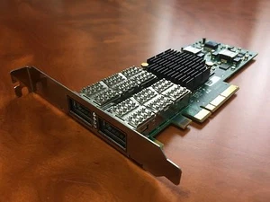 Mellanox ** 40GB/s ** Dual Port InfiniBand Network Adapter PCIe Card MHQH29-XTC - Picture 1 of 12