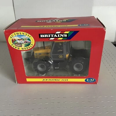 B4 1:32 BRITAINS 9440 JCB FASTRAC 1135 TRACTOR MIB. Brand New. - Image 1 of 4