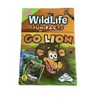 Wildlife Fun Facts Go Lion Go Fish Extra Large Educational Card Game Animals