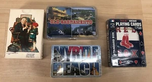 Vintage Playing Cards. Souvenir cards Myrtle Beach, Sacramento, Halls - Read - Picture 1 of 10