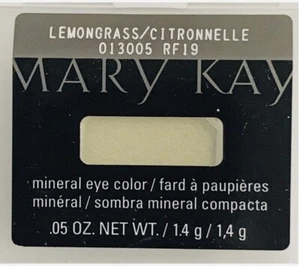 New In Package Mary Kay Mineral Eye Color Lemongrass Full Size Fast Ship - Picture 1 of 2