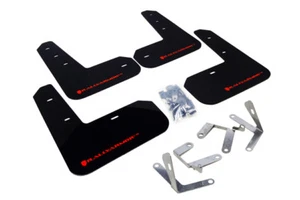 RALLYARMOR RALLY ARMOR UR MUD FLAPS BLACK WITH RED LOGO FOR SUBARU BRZ SCION FRS - Picture 1 of 2