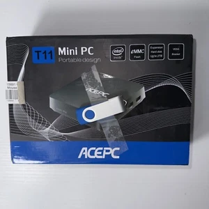 ACEPC T11 Mini PC Win 10 4GB Ram Intel Z8350 64GB ROM - Picture 1 of 4