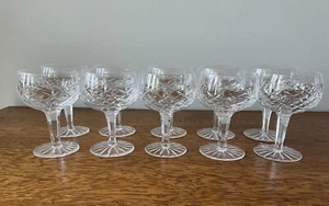 10 Mira (Cut) by Astral Champagne/Tall Sherbet Glasses 4 7/8” - Picture 1 of 5
