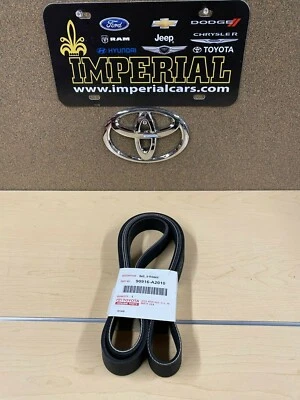 TOYOTA SIENNA 2007-2010 GENUINO NUEVO OEM ALTERNADOR Y CORREA DE TRANSMISIÓN DEL VENTILADOR 3,5 L 2 GRFE Foto 1 de 4