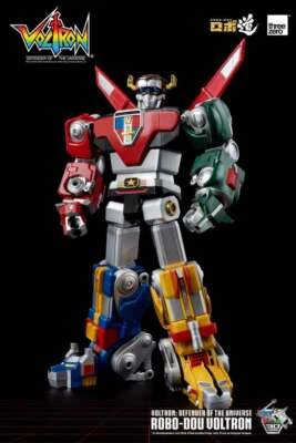 robo-dou voltron action figure threezero 27 cm articolata e trasformabile - Immagine 1 di 4