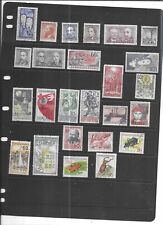 Czechoslovakia 1962. Selection Of 25. Very Fine Used. As Per Scan
