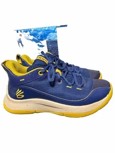 Under Armour Stephen Curry Golden State Warriors Sneakers Size 7 Youth - Picture 1 of 6