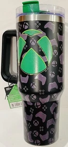 XBOX 40OZ STAINLESS STEEL INSULATED TRAVEL MUG 1200ML WITH LID NWT [AI] - Picture 1 of 5