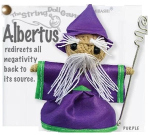 Kamibashi Albertus the Wizard The Original String Doll Gang Keychain Clip - Picture 1 of 1