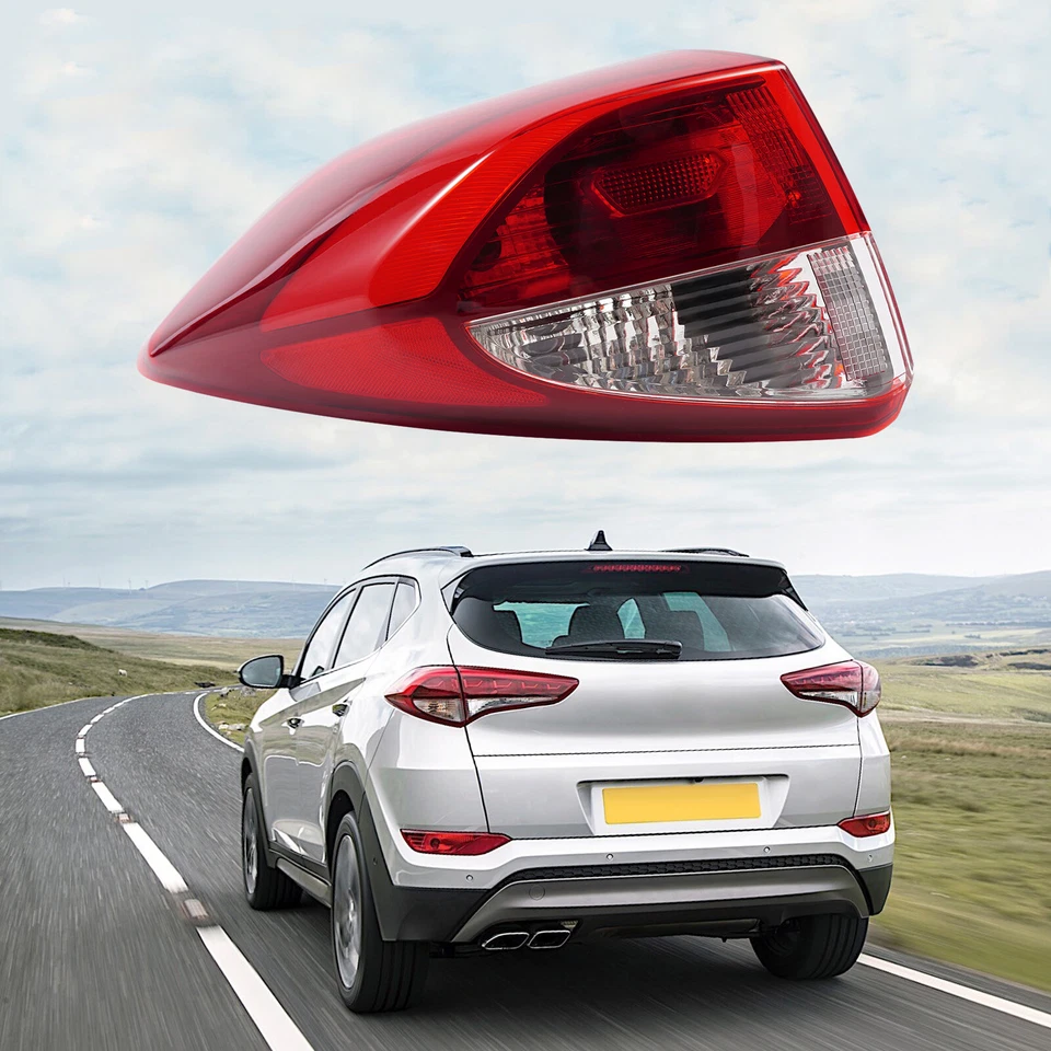 Luz trasera para Hyundai Tucson 2016-2018 lado del conductor lámpara trasera lado del conductor izquierda Foto 1 de 4