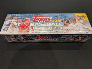 Juego completo de tarjetas de béisbol Topps 2015 sellado de fábrica - variaciones de novato - azul - Imagen 1 de 2