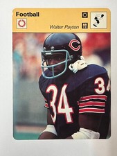 1977-79 Sportscasters Series 26 Geneva C Walter Payton #26-14 HOF